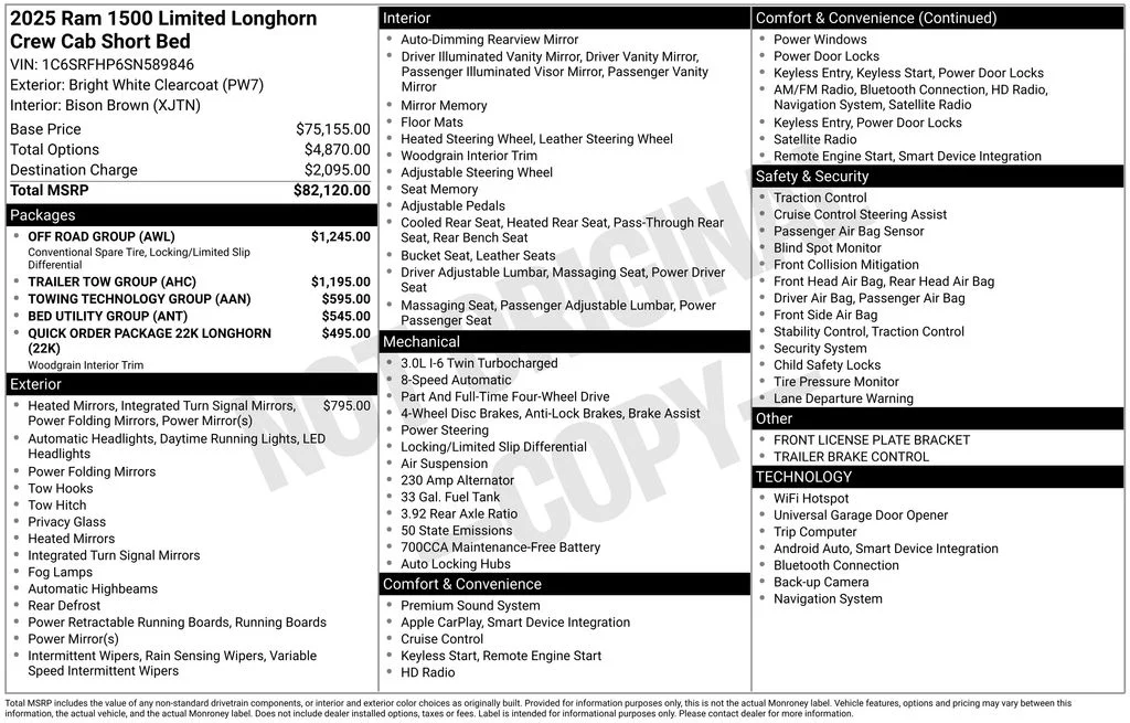 2025 Ram 1500 Limited