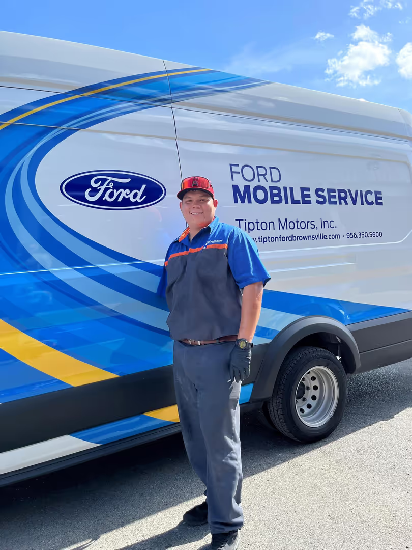 Ford Mobile Service van with Tipton technician